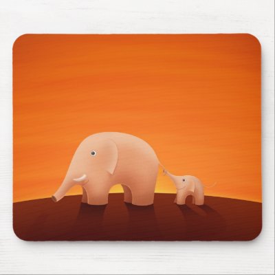 Father and Son Mousepad by vladstudio