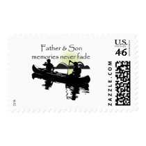 Father and Son postage