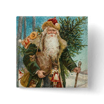 Father Christmas buttons by MyOtherPlanet Father Christmas buttons