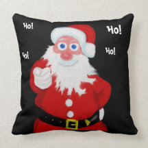Father Christmas Fun Pillow