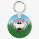 Father Christmas Golf Gifts keychain