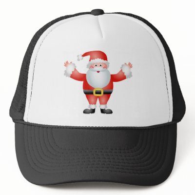 Father Christmas Trucker Hat by prawny
