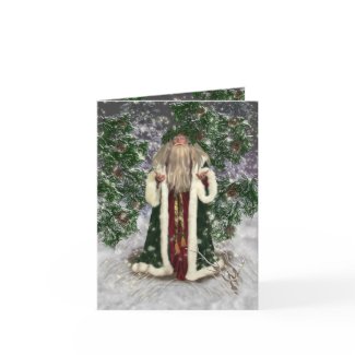 Father Christmas Invitation Card
