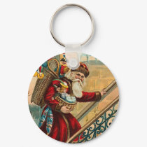 Father Christmas keychains by MyOtherPlanet Father Christmas keychains