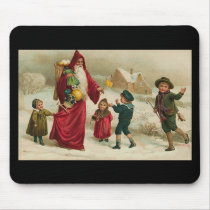 Father Christmas mousepads by MyOtherPlanet Father Christmas mousepads