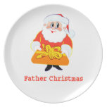 Father Christmas Plate