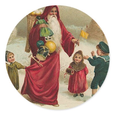 Father Christmas Sticker by MyOtherPlanet