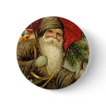 Father Christmas - Vintage Art buttons by MyOtherPlanet Father Christmas - Vintage Art buttons