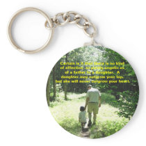 Father & Daughter Keychain