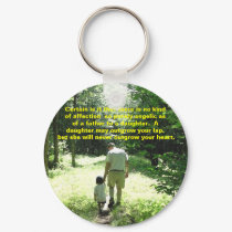Father & Daughter Keychain by normagolden Father & Daughter Keychain
