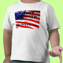 Father deprived, For your freedom t-shirts