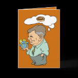 Father donut card cards