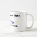 FATHER HERO WITH YELLOW RIBBON mugs
