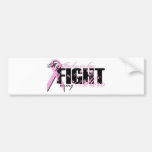 Father-in-law Hero - Fight Breast Cancer Bumper Stickers