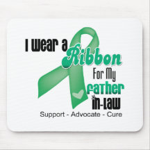 Father-in-Law - Liver Cancer Ribbon Mouse Pad