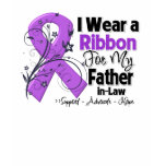 Father-in-Law - Pancreatic Cancer Ribbon T Shirt