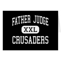 Father Judge - Crusaders - High - Philadelphia cards by customteamsportswear Father Judge - Crusaders - High - Philadelphia cards