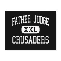 Father Judge - Crusaders - High - Philadelphia postcards by customteamsportswear Father Judge - Crusaders - High - Philadelphia postcards