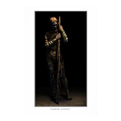 Father Lavone Poster by Tomek_Baginski
