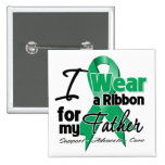 Father - Liver Cancer Ribbon.png Pinback Button
