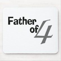 Father Of 4 Mouse Pads