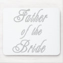 Father of Bride Classy Grays mousepads by weddingsareus Father of Bride Classy Grays mousepads