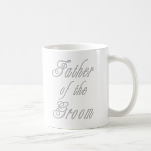 Father of Groom Classy Grays Mug