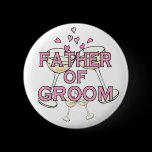 Father of Groom ID Button buttons