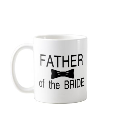 Father Of The Bride Bowtie Coffee Mug