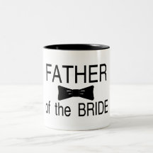 Father Of The Bride Bowtie Mugs