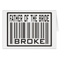 Father of the Bride Broke cards
