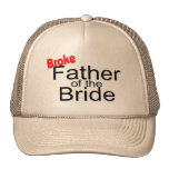 Father of the Bride (Broke) Hats