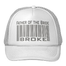 Father of the Bride Broke Mesh Hats