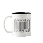 Father of the Bride Broke mugs