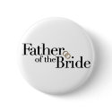 Father Of The Bride buttons