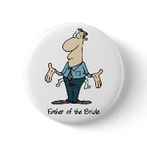 Father of the Bride button by wedding_tshirts Father of the Bride button