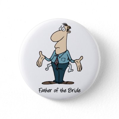 Father of the Bride button
