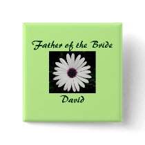 Father of the Bride Button by LL11funway Father of the Bride Button