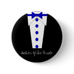 Father Of The Bride Button (Blue)