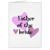 Father of the Bride cards