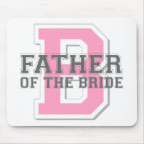 Father of the Bride Cheer mousepads