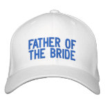 Father of the Bride embroidered hats