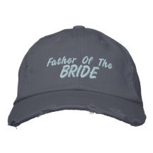 Father of the Bride Embroidered Hat