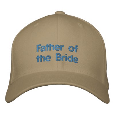 Father of the Bride Embroidered Hat
