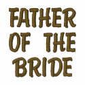 FATHER OF THE BRIDE embroideredshirt