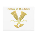 Father of the Bride Gifts Postcards