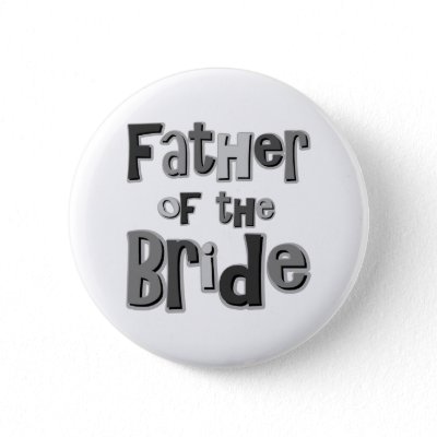 Father of the Bride Gray Pins