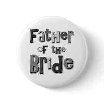 Father of the Bride Gray buttons