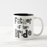 Father of the Bride Gray Coffee Mug