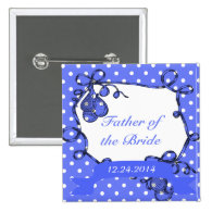 Father of the bride/groom wedding button